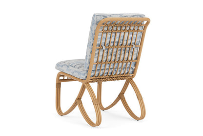 Lloyd Flanders - Riviera Armless Dining Chair In Camel Finish With Stratosphere Cloud Fabric - 2780071521966 view 2