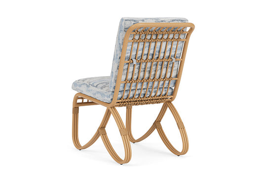 Lloyd Flanders - Riviera Armless Dining Chair In Camel Finish With Stratosphere Cloud Fabric - 2780071521966 view 2