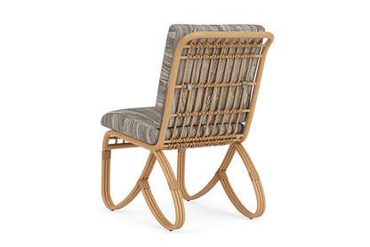 Lloyd Flanders - Riviera Armless Dining Chair In Camel Finish With Woodgrain Ash Fabric - 278007152723 view 2