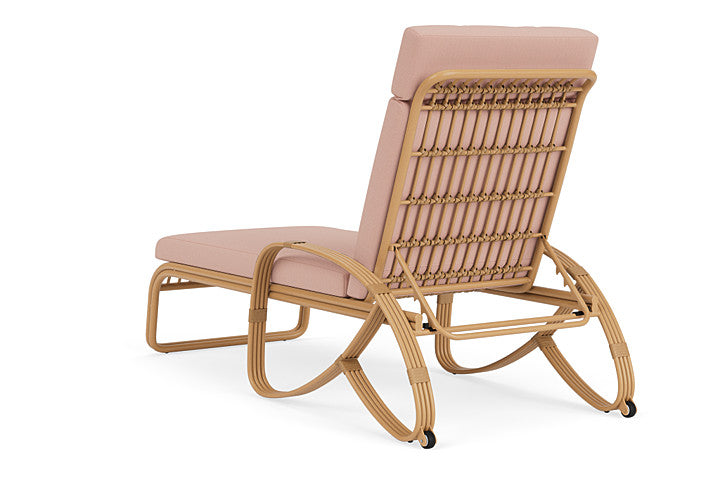 Lloyd Flanders - Riviera Chaise In Camel Finish With Azulu Clay Fabric - 2780201522033 view 2