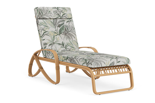 Lloyd Flanders - Riviera Chaise In Camel Finish With Calidora Mist Fabric - 278020152094 view 1