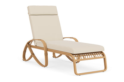 Lloyd Flanders - Riviera Chaise In Camel Finish With Callen Pearl Fabric - 2780201522021 view 1