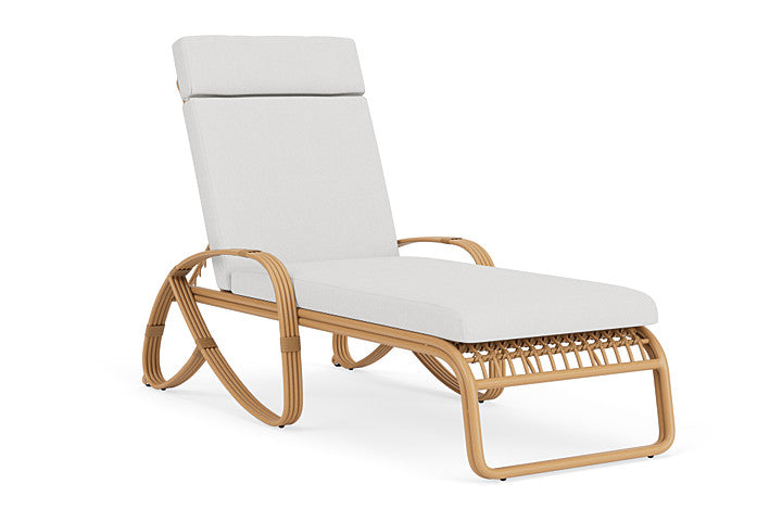 Lloyd Flanders - Riviera Chaise In Camel Finish With Canvas Natural Fabric - 278020152159 view 1