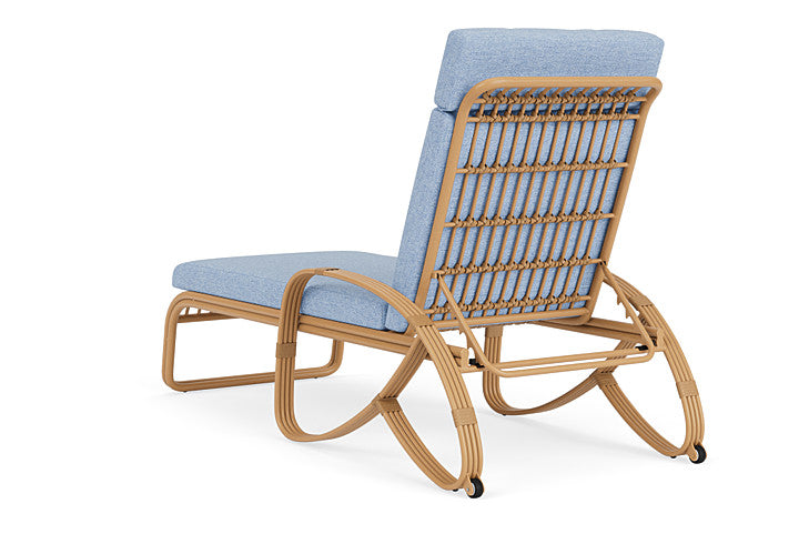 Lloyd Flanders - Riviera Chaise In Camel Finish With Demo Skyway Fabric - 278020152065 view 2