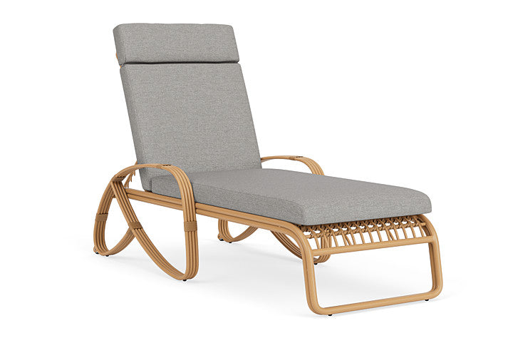 Lloyd Flanders - Riviera Chaise In Camel Finish With Demo Stone Fabric - 278020152095 view 1