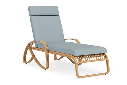 Lloyd Flanders - Riviera Chaise In Camel Finish With Kadogo Lake Fabric - 2780201522041 view 1