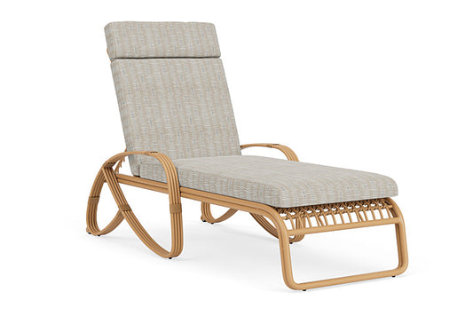 Lloyd Flanders - Riviera Chaise In Camel Finish With Romulo Mineral Fabric - 2780201522050 view 1