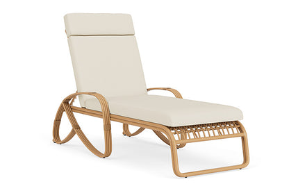 Lloyd Flanders - Riviera Chaise In Camel Finish With Sailcloth Sailor Fabric - 278020152434 view 1