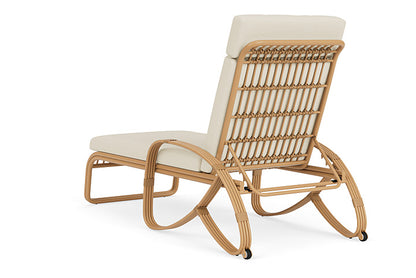 Lloyd Flanders - Riviera Chaise In Camel Finish With Sailcloth Sailor Fabric - 278020152434 view 2