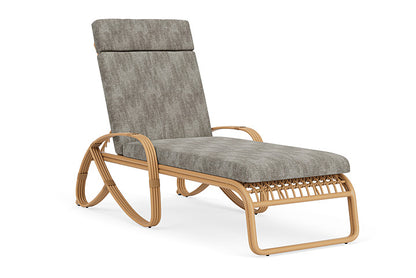 Lloyd Flanders - Riviera Chaise In Camel Finish With Surface Slate Fabric - 2780201522056 view 1