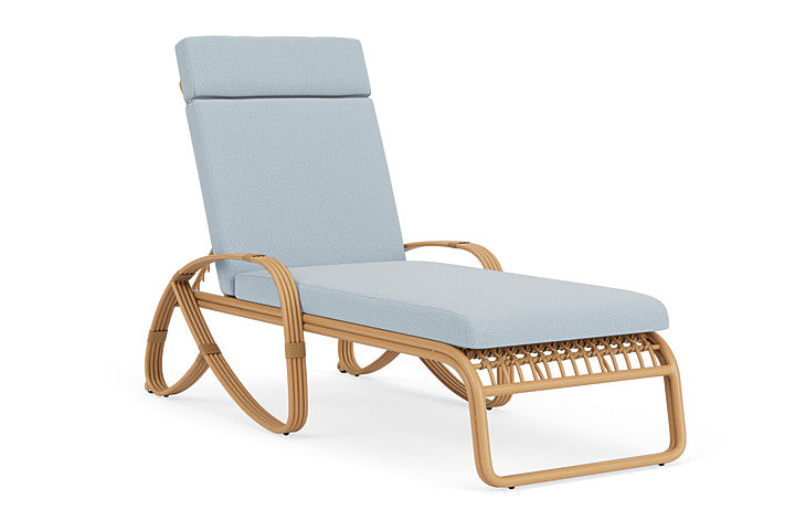 Lloyd Flanders - Riviera Chaise In Camel Finish With Unearth Dew Fabric - 2780201522084 view 1