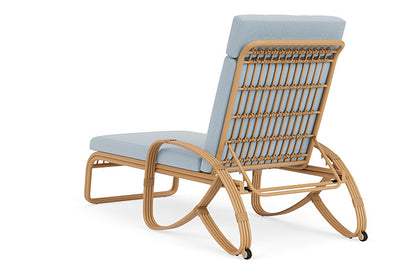 Lloyd Flanders - Riviera Chaise In Camel Finish With Unearth Dew Fabric - 2780201522084 view 2