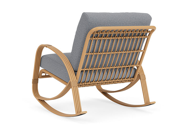 Lloyd Flanders - Riviera Lounge Rocker In Camel Finish With Rumba Stonewashed Fabric - 2780331522006 view 2