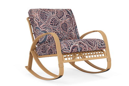 Lloyd Flanders - Riviera Lounge Rocker In Camel Finish With Sensiblity Splendor Fabric - 2780331522082 view 1