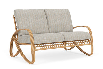 Lloyd Flanders - Riviera Loveseat In Camel Finish With Romulo Mineral Fabric - 2780501522050 view 1