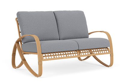 Lloyd Flanders - Riviera Loveseat In Camel Finish With Rumba Stonewashed Fabric - 2780501522006 view 1