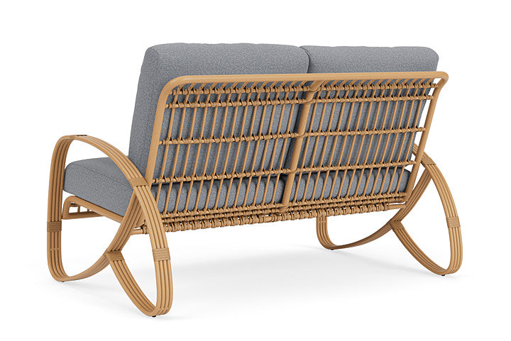 Lloyd Flanders - Riviera Loveseat In Camel Finish With Rumba Stonewashed Fabric - 2780501522006 view 2