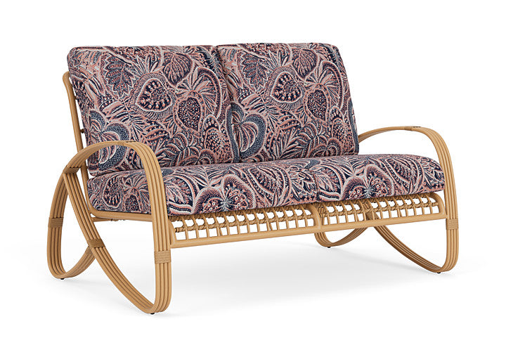 Lloyd Flanders - Riviera Loveseat In Camel Finish With Sensiblity Splendor Fabric - 2780501522082 view 1