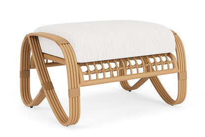 Lloyd Flanders - Riviera Ottoman In Camel Finish With Friendly Natural Fabric - 2780171522042 view 1