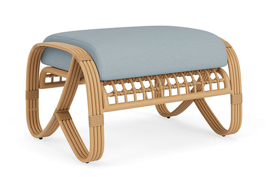 Lloyd Flanders - Riviera Ottoman In Camel Finish With Kadogo Lake Fabric - 2780171522041 view 2