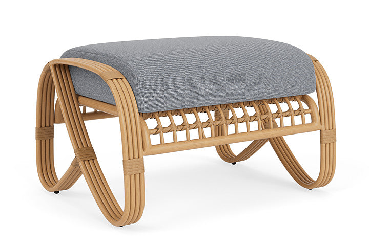 Lloyd Flanders - Riviera Ottoman In Camel Finish With Rumba Stonewashed Fabric - 2780171522006 view 1
