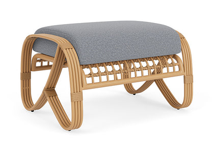 Lloyd Flanders - Riviera Ottoman In Camel Finish With Rumba Stonewashed Fabric - 2780171522006 view 2