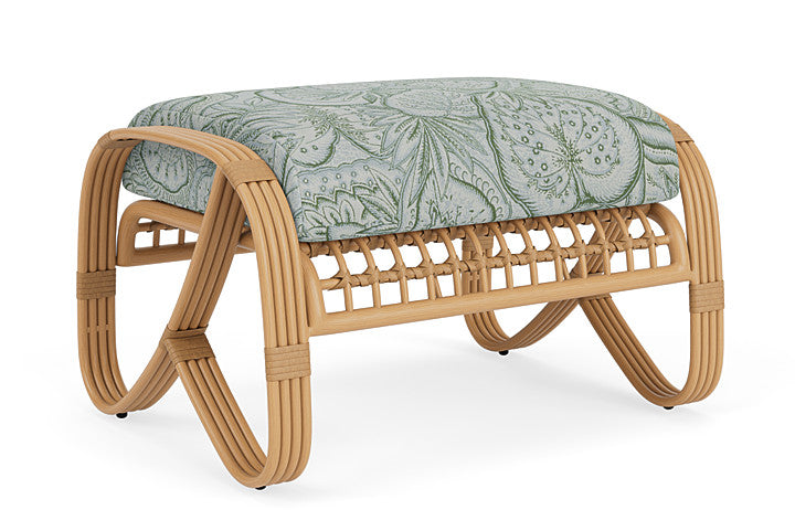 Lloyd Flanders - Riviera Ottoman In Camel Finish With Sensibility Spring Fabric - 2780171522081 view 2