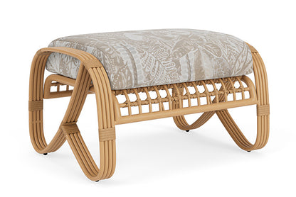 Lloyd Flanders - Riviera Ottoman In Camel Finish With Wayfarer Dune Fabric - 2780171522073 view 2