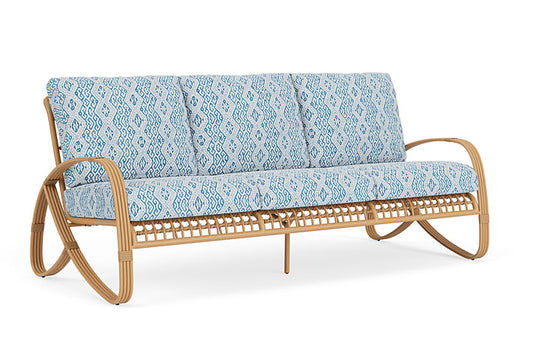 Lloyd Flanders - Riviera Sofa In Camel Finish With Aman Capri Fabric - 2780551521800 view 1