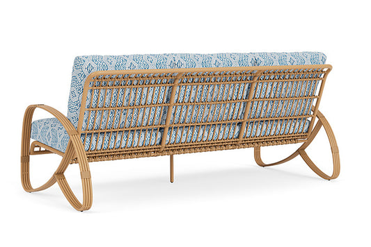 Lloyd Flanders - Riviera Sofa In Camel Finish With Aman Capri Fabric - 2780551521800 view 2