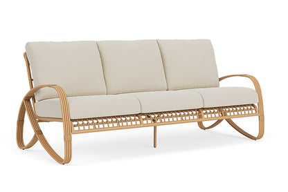 Lloyd Flanders - Riviera Sofa In Camel Finish With Beach Natural Fabric - 2780551522005 view 1