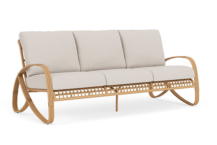 Lloyd Flanders - Riviera Sofa In Camel Finish With Canvas Canvas Fabric - 278055152319 view 1