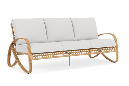 Lloyd Flanders - Riviera Sofa In Camel Finish With Canvas Natural Fabric - 278055152159 view 1