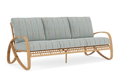 Lloyd Flanders - Riviera Sofa In Camel Finish With Colorwave Mist Fabric - 2780551522072 view 1