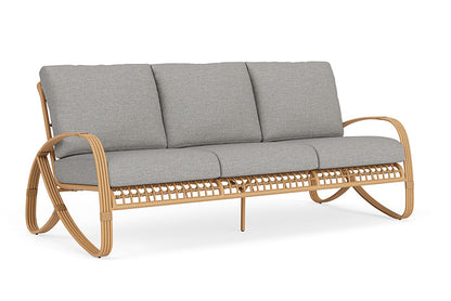 Lloyd Flanders - Riviera Sofa In Camel Finish With Demo Stone Fabric - 278055152095 view 1