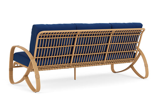 Lloyd Flanders - Riviera Sofa In Camel Finish With Flagship Lapis Fabric - 2780551521813 view 2