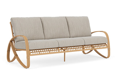 Lloyd Flanders - Riviera Sofa In Camel Finish With Friendly Flax Fabric - 2780551522026 view 1