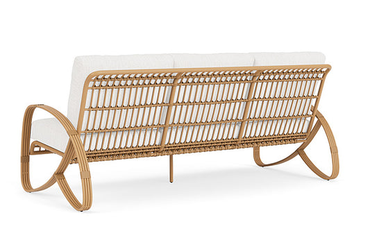 Lloyd Flanders - Riviera Sofa In Camel Finish With Friendly Natural Fabric - 2780551522042 view 2