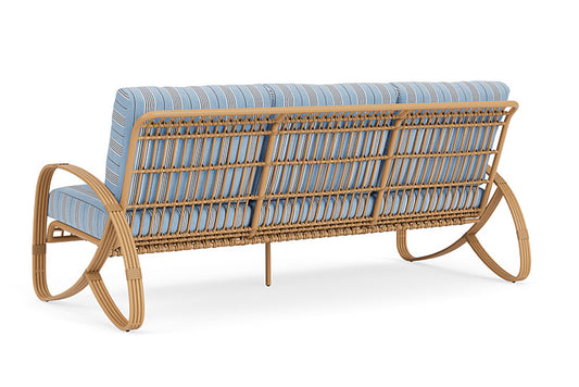 Lloyd Flanders - Riviera Sofa In Camel Finish With Hansen Sky Fabric - 278055152064 view 2