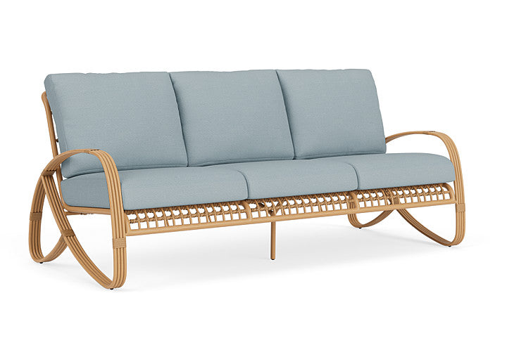 Lloyd Flanders - Riviera Sofa In Camel Finish With Kadogo Lake Fabric - 2780551522041 view 1