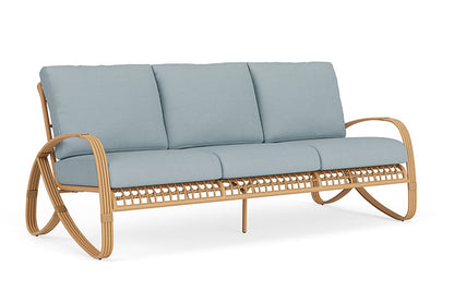 Lloyd Flanders - Riviera Sofa In Camel Finish With Kadogo Lake Fabric - 2780551522041 view 1