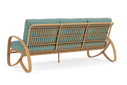 Lloyd Flanders - Riviera Sofa In Camel Finish With Loveboat Mint Fabric - 2780551522010 view 2