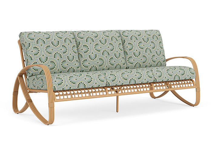 Lloyd Flanders - Riviera Sofa In Camel Finish With Plume Spring Fabric - 2780551522085 view 1