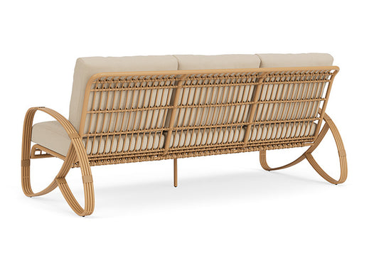 Lloyd Flanders - Riviera Sofa In Camel Finish With Raindrop Almond Fabric - 2780551522055 view 2