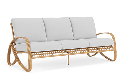Lloyd Flanders - Riviera Sofa In Camel Finish With Reflections Ice Fabric - 2780551522052 view 1
