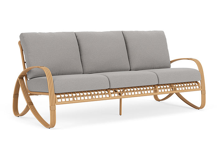 Lloyd Flanders - Riviera Sofa In Camel Finish With Remy Shadow Fabric - 2780551522004 view 1