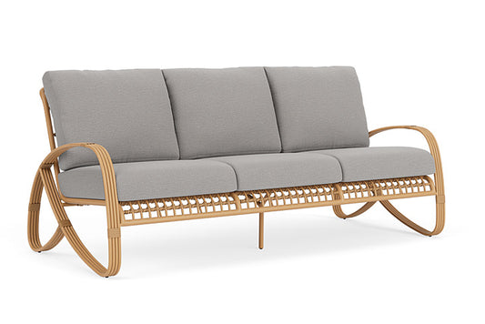 Lloyd Flanders - Riviera Sofa In Camel Finish With Remy Shadow Fabric - 2780551522004 view 1