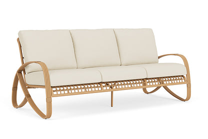 Lloyd Flanders - Riviera Sofa In Camel Finish With Sailcloth Sailor Fabric - 278055152434 view 1