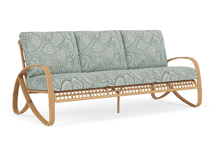 Lloyd Flanders - Riviera Sofa In Camel Finish With Sensibility Spring Fabric - 2780551522081 view 1