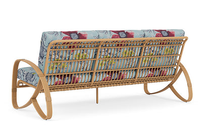 Lloyd Flanders - Riviera Sofa In Camel Finish With Serena Floral Meadow Fabric - 2780551522079 view 2
